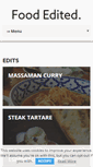 Mobile Screenshot of foodedited.com